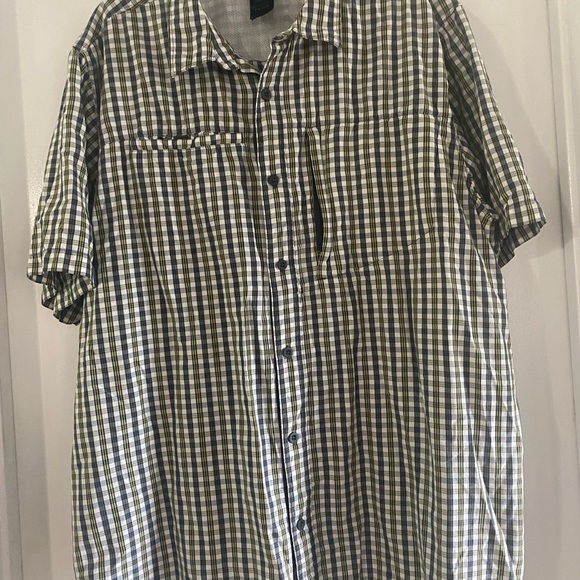 The North Face Other - The North Face Men's Blue and yellow plaid Button Down Shirt